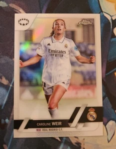 22/23 Topps Chrome Caroline Weir #50 Refractor - Real Madrid Champions League - Picture 1 of 2