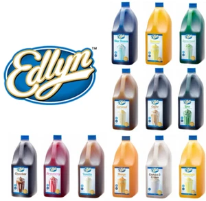 Edlyn Flavoured Syrup Topping 3L And 1L Chocolate Banana Mango Honeycomb Caramel - Picture 1 of 38