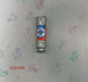 SHAWMUT AMP-TRAP A2D10R FUSIBLE SPOT INTELLIGENT A2D 10R 250 VOLTS 10 AMPÈRES - Photo 1/2