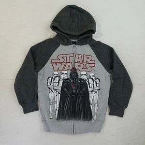 Star Wars Hoodie zip-up US Medium 7/8 sweatshirt hooded - Picture 1 of 8