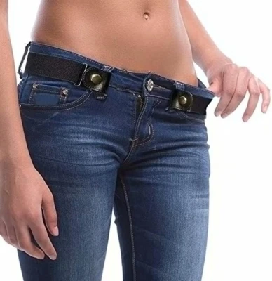 Cinturón Superelástico Sin Hebilla Para Hombre Y Mujer. - Imagen 1 de 4