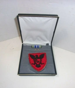 PARCHE EE. UU. Era 86ª División de Infantería Segunda Guerra Mundial con 2 barras y caja militar de colección - Imagen 1 de 6