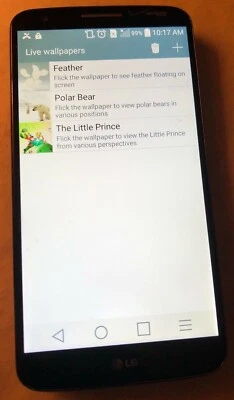 LG VS980 8GB (VERIZON) Smartphone Black Repair Good Used Parts BAD TOUCH  - Image 1 of 2