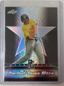 2013 Leaf Perfect Game Metal Black Refractor ALEX JACKSON Braves 1st RD RC!