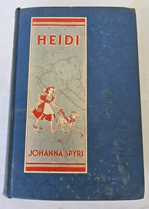 Rare Vintage Heidi By Johanna Spyri, Grosset & Dunlap 1925 - Picture 1 of 10