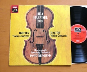 ASD 3483 Ida Haendel Britten Walton Violin Concerto ED1 EMI Quad NEAR MINT LP - Picture 1 of 5