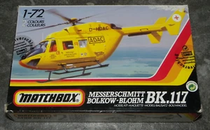 Vtg 1988 Matchbox Messerschmitt BK.117 Helicopter Model-New Sealed-1:72 Scale - Picture 1 of 5