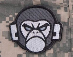 Mil-Spec Monkey Logo Morale Patch SWAT Hook Back - Picture 1 of 1