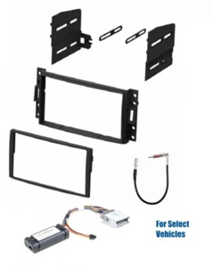 2 Din Car Stereo Radio Kit Wire for 2005 2006 2007 2008 2009 Chevrolet Corvette - Picture 1 of 1