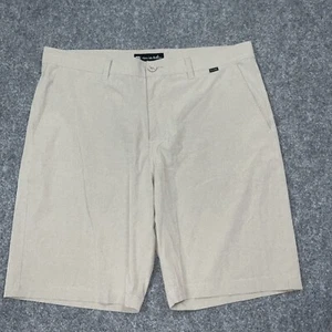 Travis Mathew Shorts Mens Size 38 Beige Casual Golf Business Chino - Picture 1 of 7