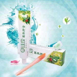 2 Boxes LLILER Chinese herbal toothpaste NEW product spearmint mint type - Picture 1 of 5