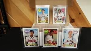 2018 Complete *** TOPPS HERITAGE HIGH SET (225) Cards #501-725 ALL 25 SPs MINT - Picture 1 of 1