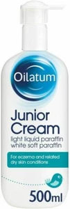 Oilatum Junior Crean Eczema and Dry Skin Emollient 1 x 500ml Suitable For Babies - Picture 1 of 1
