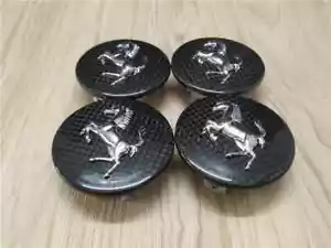 Ferrari F430 458 California 488 Carbon Fiber Wheel Hub Center Cap Modify Kit - Picture 1 of 4