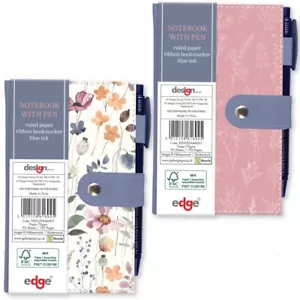 Almohadilla delgada para cuaderno y bolígrafo flores de flores silvestres diseño floral - surtido - Imagen 1 de 8