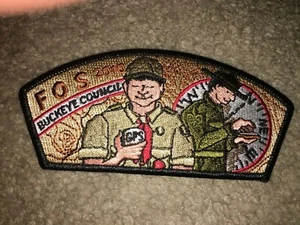 Boy Scout BSA SA53 2010 FOS GPS Compass Buckeye Ohio Council Strip CSP Patch - Picture 1 of 1