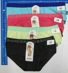 2 X Bonds Womens Hipster Bikini Cotton  Size 10 12 14 16 New - Picture 1 of 2