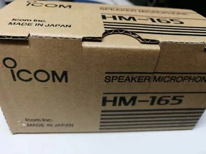 NUEVO ICOM HM-165 IPX7 Impermeable SP/Micrófono para IC-M93D IC-M93D Euro IC-M35 IC-M36 - Imagen 1 de 1