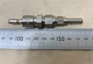 Swagelok Quick Connect Stem with Valve 1/4" SS-QC4-SC-4HC - Picture 1 of 8