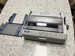 Epson LQ-590 Parallel USB Dot Matrix Printer - Picture 1 of 3