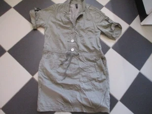 Marc Cain,edles Seide Hemdblusenkleid mit Taschen,Gr.42,N5,Brustw.57cm,96cm.lang - Bild 1 von 7