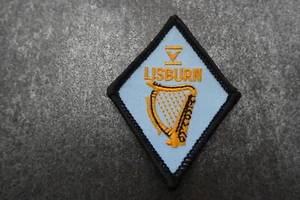 Lisburn Woven Cloth Patch Badge (L29S) - Picture 1 of 2