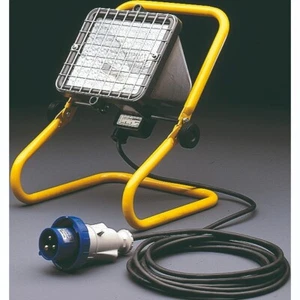 GEWISS GW84204 GENIUS Portable Halogen Flood Light 500W HD R7s - IP55 - - Picture 1 of 5