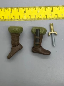 Botas Vikingas + Cuchillo He-man Masters of the Universe Masterverse Figura MOTU - Imagen 1 de 2