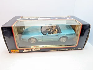 MAISTO SPECIAL EDITION CORVETTE 1996 1/18 DIE CAST COLLECTIBLE BOX NEW - Picture 1 of 11