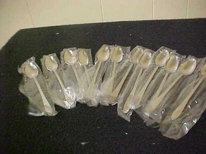 Oneida Glen Cove Stainless Ice Tea Spoons Sold By The Dozen(s) MINT NEW - Picture 1 of 2