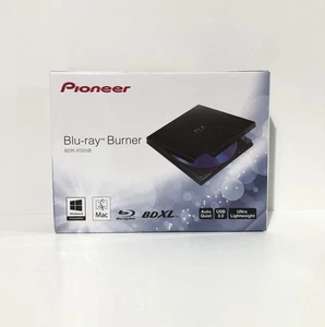 Nuovo Pioneer BDR-XD05B Masterizzatore CD Blu-ray USB 3.0 Esterno Slim Portatile - Foto 1 di 5