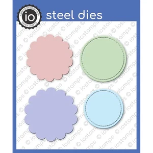 Impression Obsession Round Labels Dies - Picture 1 of 1