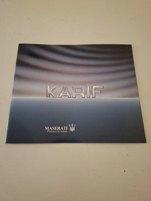 Maserati Karif Brochure - Immagine 1 di 4