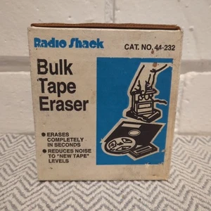 Vintage Radio Shack Bulk Magnetic Tape Eraser 44-232 w/ Box & Instructions - Picture 1 of 6