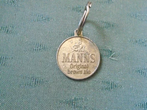 1980 Manns Original Brown Ale Moscow Olympics Advertising Medal 34 mm diameter - Picture 1 of 3