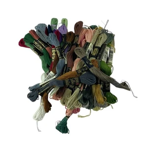 DMC Stickgarn Stickgarn 50 Stück Baumwollknäuel verschiedene Farben - Bild 1 von 6