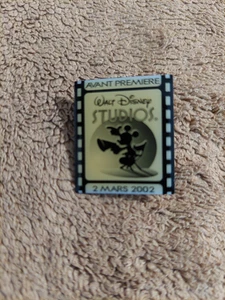 Disney Pin  - Walt Disney Studios Paris - Rectangle Black/White Mickey  PP7763 - Picture 1 of 3