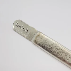 Zinn Lötzinn Stangen SnCu3 Dreikant Stab, 100% Bleifreies Zinnlot, fürZinn Lötzi - Bild 1 von 2