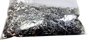 Qty 1498 PCS New DIN 6799 E Clip / Circlip / Snap Ring 3.2mm Stainless Steel - Picture 1 of 3