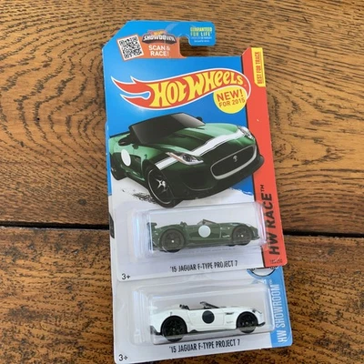 2 Hot Wheels 15 Jaguar F-Type Project 7’s HW Race & Showroom series P7’s — 第 1/4 张图片