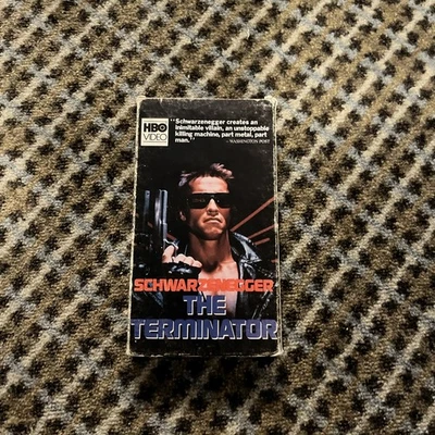 The Terminator 1984 Vintage VHS HBO Video, Arnold Schwarzenegger - Image 1 of 4