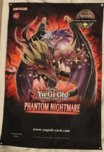 Yu-Gi-Oh! Banner colgante de tela promocional Phantom Nightmare 36x24" - Imagen 1 de 1