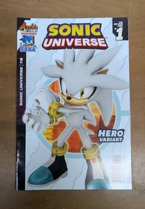 Sonic Universe #79 - Variante de héroe Archie Comics 2015 edición de impresión baja difícil de encontrar - Imagen 1 de 17