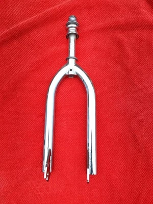 Powerlite Chrome BMX forks 1” - Image 1 of 4