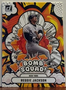 Reggie Jackson 2025 Panini Donruss Bomb Squad #7 M3 - Picture 1 of 1