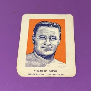 1952 Wheaties Charlie Diehl Professional Diving Star Portrait - Picture 1 of 2