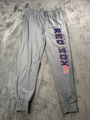 Boston Red Sox Pants Mens Small Gray MLB Baseball Joggers Pajamas Sleepwear - Image 1 of 4