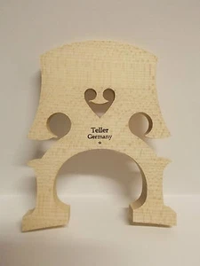 Genuine Josef Teller Cello Bridge Model #2  1/2" - Picture 1 of 2