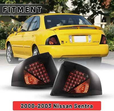 LED Tail Lamp For 2000 2001-2003 Nissan Sentra Tail Lights Assemblies Brake Lamp - Image 1 of 4