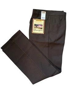 Neu mit Etikett Wrangler® Wrancher braun 82BN Polyester Jeanshose für Herren mehrere Größen - Bild 1 von 4
